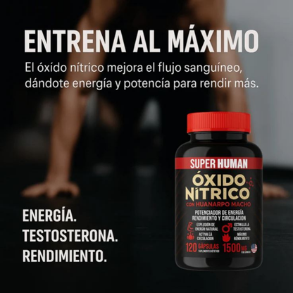 Óxido Nítrico Promax™ + Prostate Health en pack 2x1:💪 Rendimiento, energía y salud masculina🔥