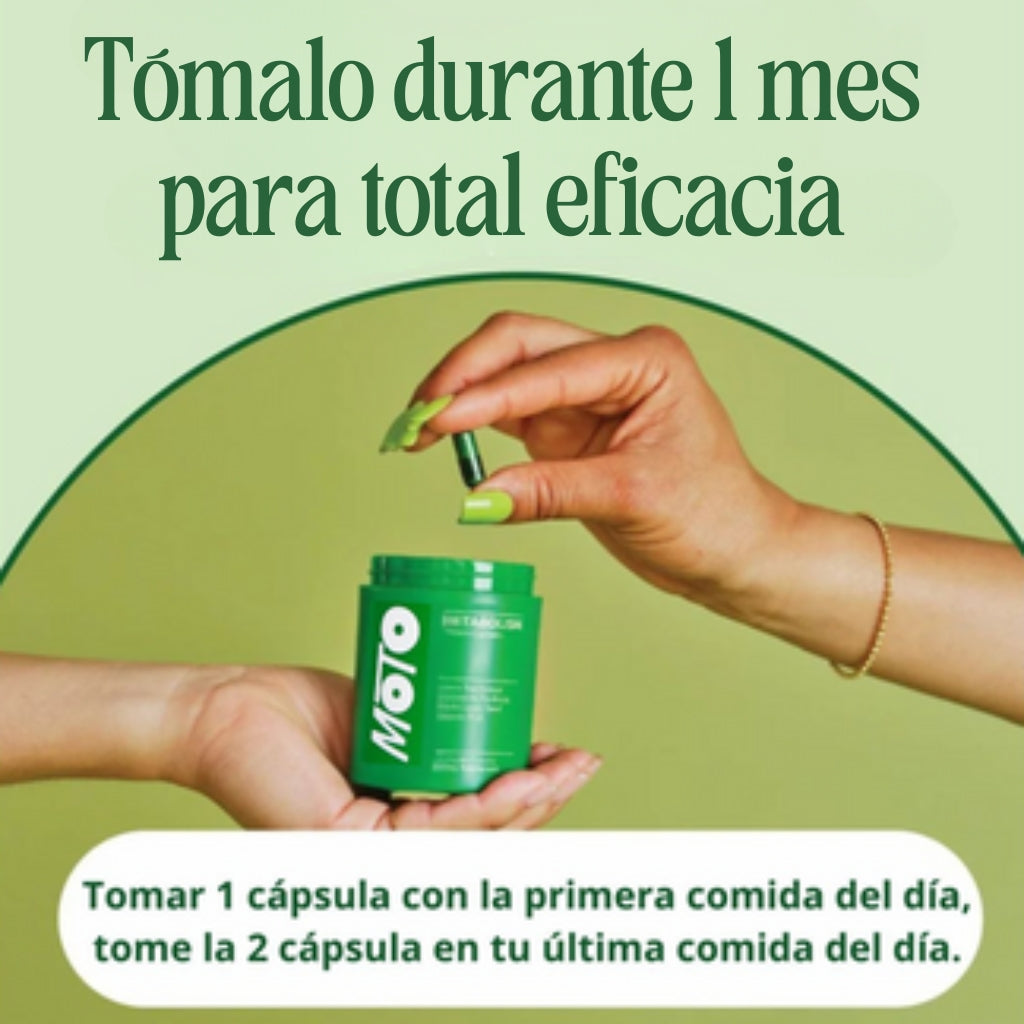 MOTO – Acelerá tu Metabolismo y Quema Grasa en Solo 7 Días (Fórmula Natural)