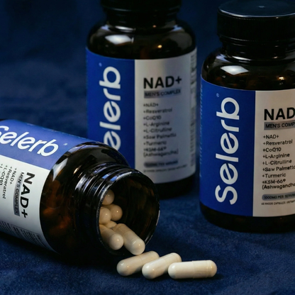 SELERB NAD+ – Energía, rendimiento masculino y vitalidad que se siente cada día