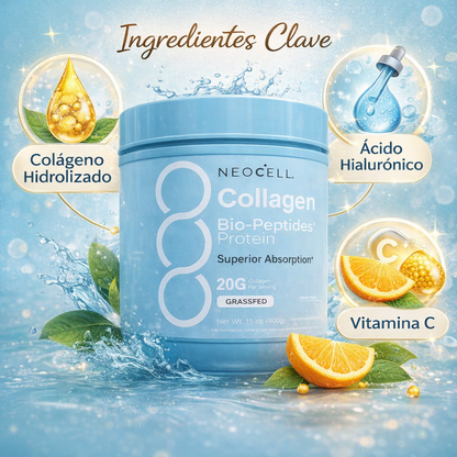 NeoCell® Colágeno Avanzado para Piel y Articulaciones, no descuides tu bienestar, empieza desde hoy