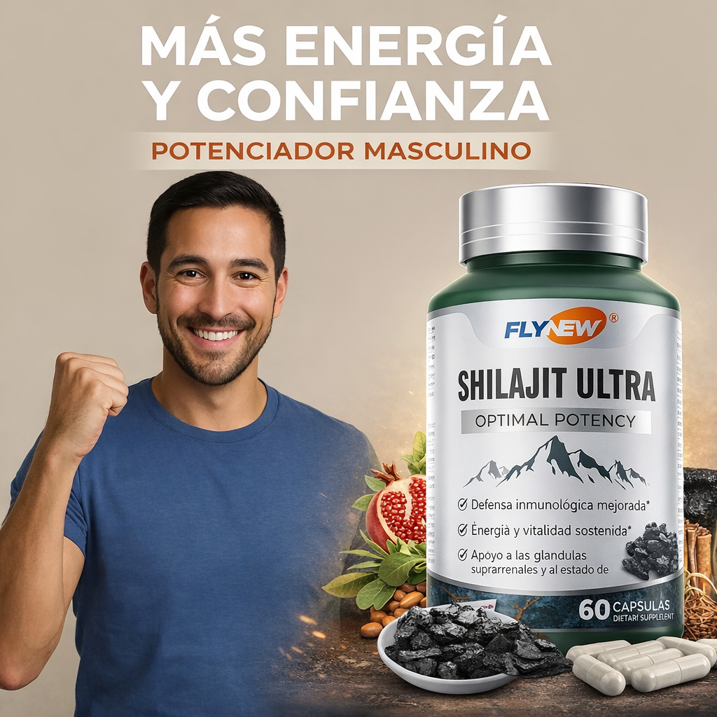 Shilajit para Hombres | Energía, Testosterona y Rendimiento Natural