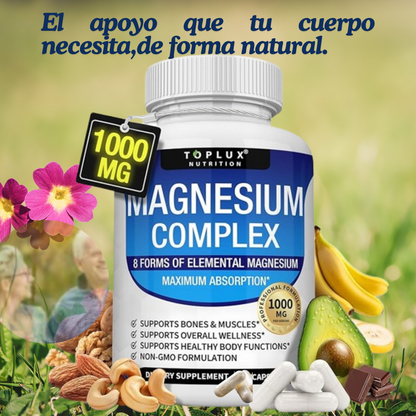 🔥2 x 1 Magnesio Complex™ 8 en 1  💊