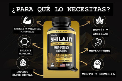 ✨🌿SHILAJIT - DESPIERTA LA FIRMEZA EXTREMA🔥✨