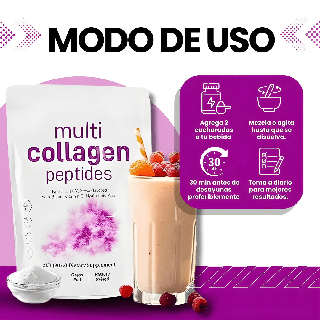 Multi Collagen Peptides – Apoyo nutricional completo, bienestar diario y nutrición consciente - IMPERIUM