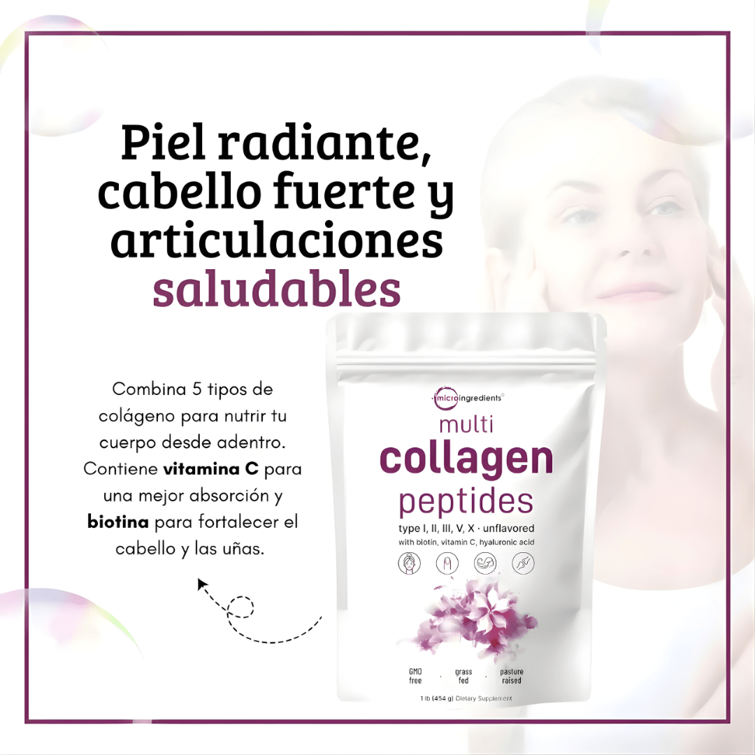 Multi Collagen Peptides – Apoyo nutricional completo, bienestar diario y nutrición consciente - IMPERIUM
