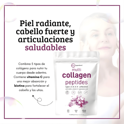 Multi Collagen Peptides – Apoyo nutricional completo, bienestar diario y nutrición consciente - IMPERIUM