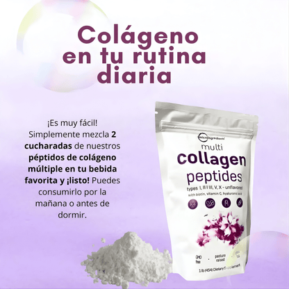Multi Collagen Peptides – Apoyo nutricional completo, bienestar diario y nutrición consciente - IMPERIUM