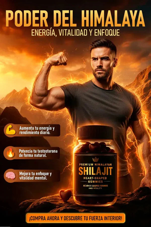 Shilajit para Hombres | Energía, Testosterona y Rendimiento Natural