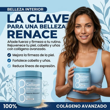 NeoCell® Colágeno Avanzado para Piel y Articulaciones, no descuides tu bienestar, empieza desde hoy