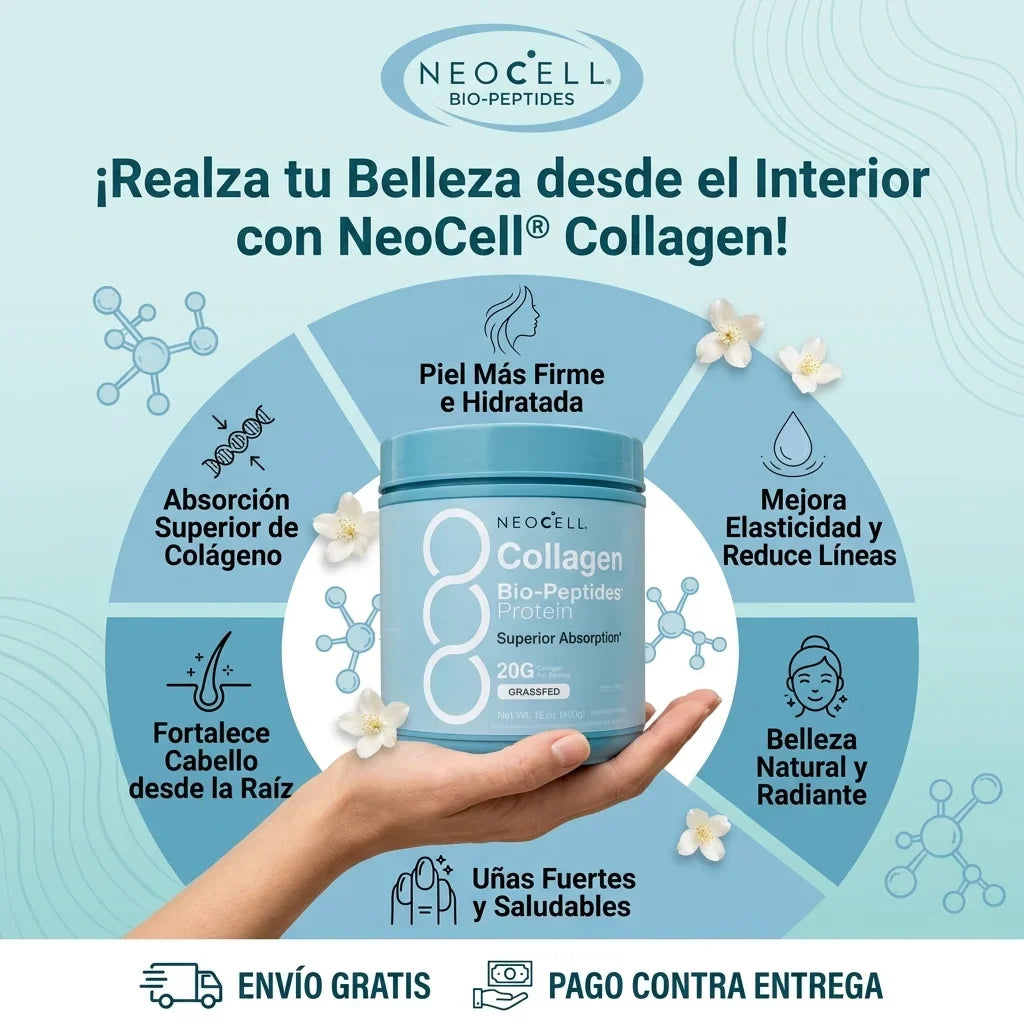NeoCell® Colágeno Avanzado para Piel y Articulaciones, no descuides tu bienestar, empieza desde hoy