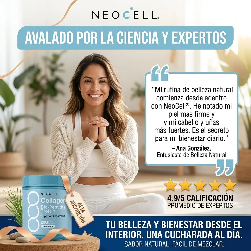 NeoCell® Colágeno Avanzado para Piel y Articulaciones, no descuides tu bienestar, empieza desde hoy