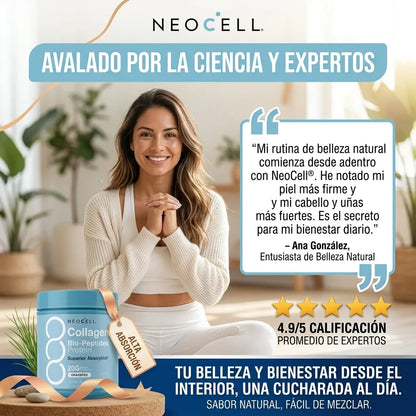 NeoCell® Colágeno Avanzado para Piel y Articulaciones, no descuides tu bienestar, empieza desde hoy