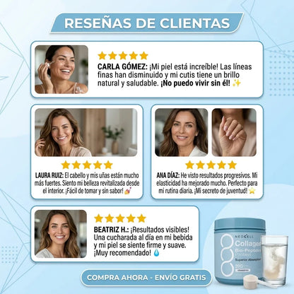 NeoCell® Colágeno Avanzado para Piel y Articulaciones, no descuides tu bienestar, empieza desde hoy