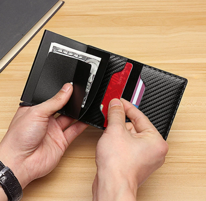 Billetera RFID Fibra de Carbono SmartWallet™
