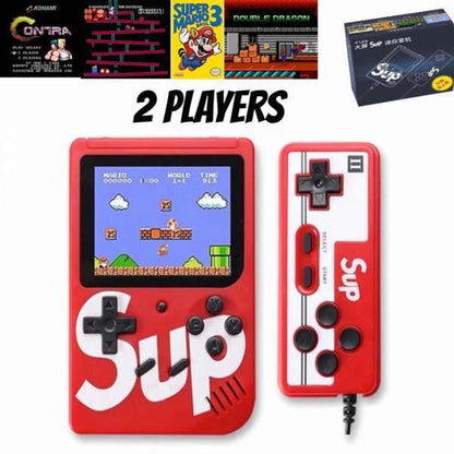 GAMEBOY RETRO INALÁMBRICA + 400 JUEGOS + CONTROL EXTRA.