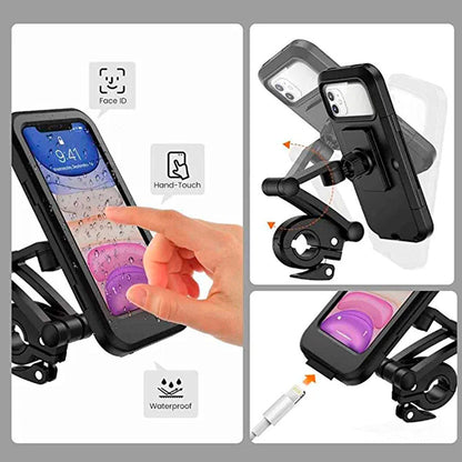Holder Para Bicicleta/Moto Impermeable Giratorio 360°| BiHold™