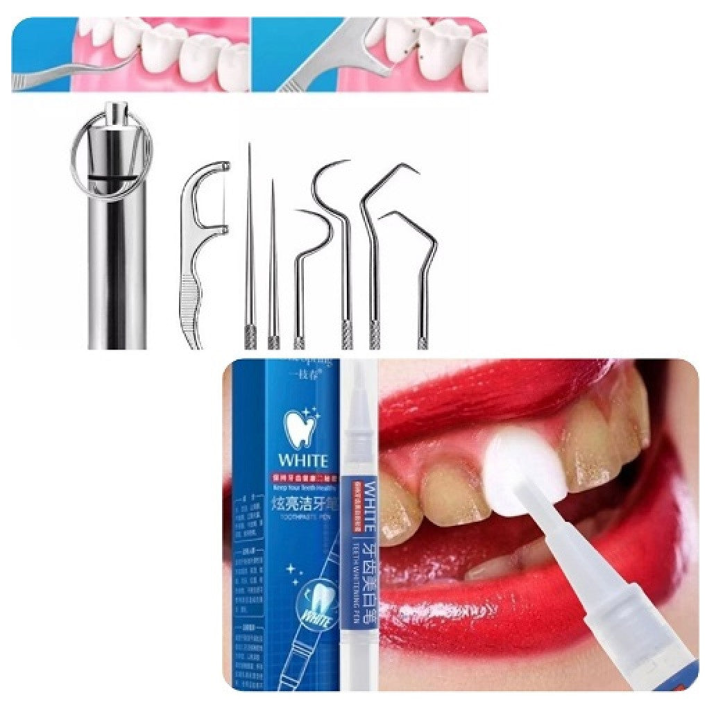 Lápiz Blaqueador Dental + Kit Palillos GRATIS