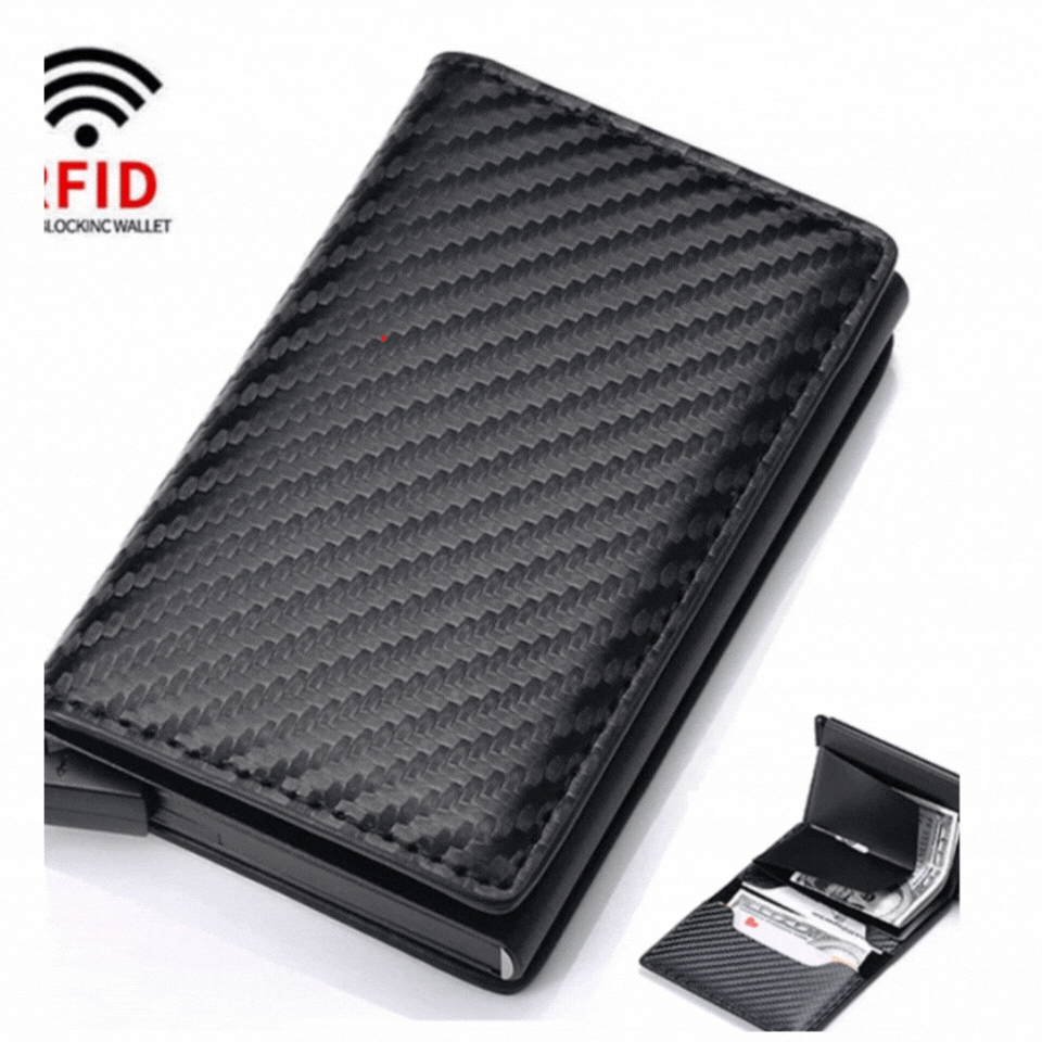 Billetera RFID Fibra de Carbono SmartWallet™
