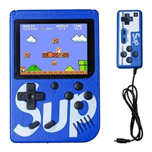 GAMEBOY RETRO INALÁMBRICA + 400 JUEGOS + CONTROL EXTRA.