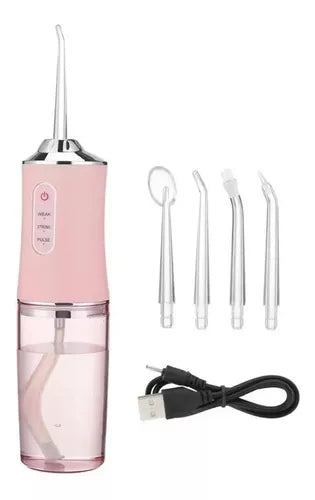 Limpiador Irrigador Dental Oral Recargable Portátil + Sorpresa GRATIS