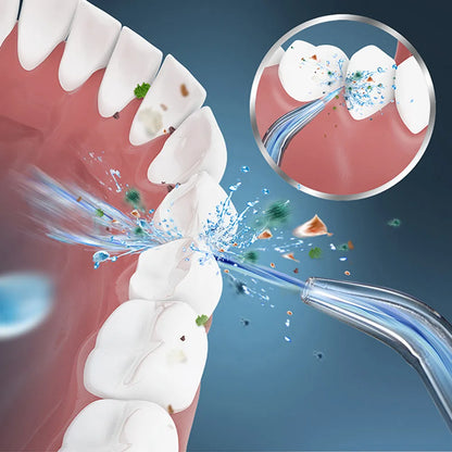 Limpiador Irrigador Dental Oral Recargable Portátil + Sorpresa GRATIS