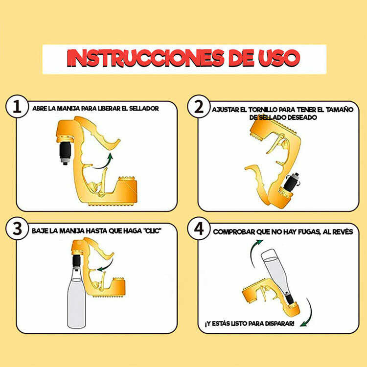 Dispensador Pistola de Líquidos a Chorro