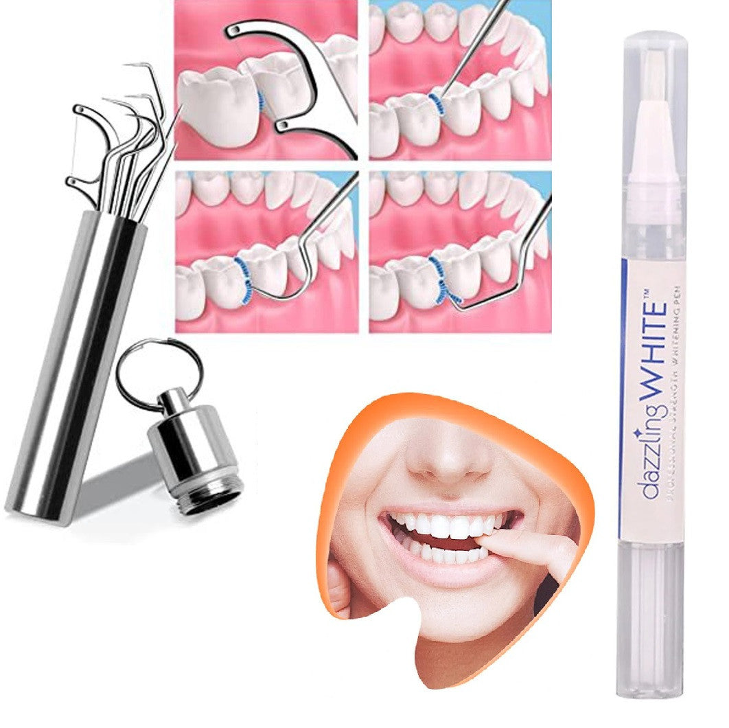 Lápiz Blaqueador Dental + Kit Palillos GRATIS