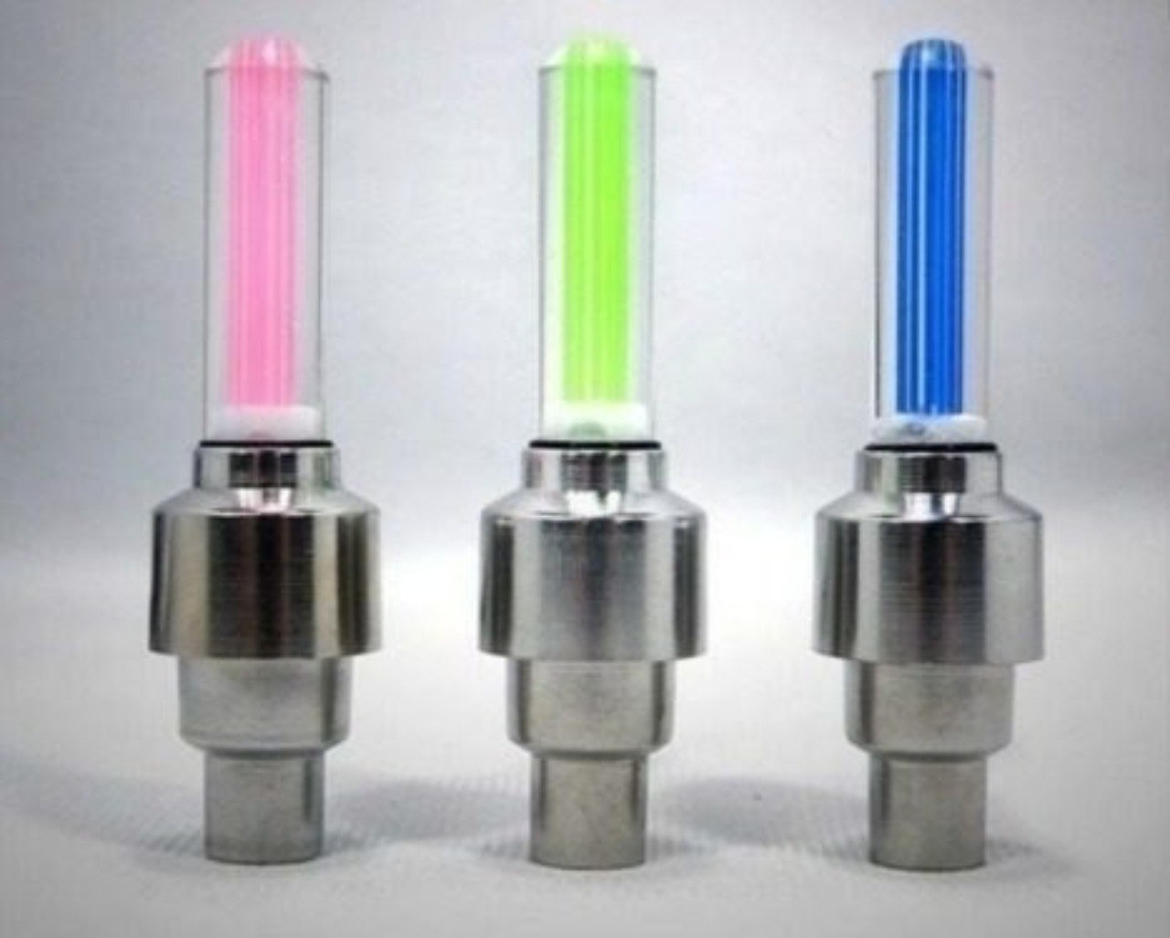 Luz Bicicleta Ciclismo Led Valvula Neón